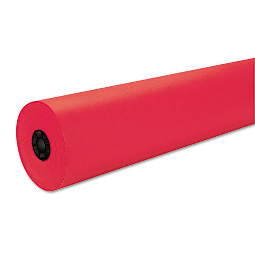 Image of Pacon® P101203 Decorol Flame Retardant Art Rolls, 40 lb Cover Weight, 36" x 1000 ft, Cherry Red