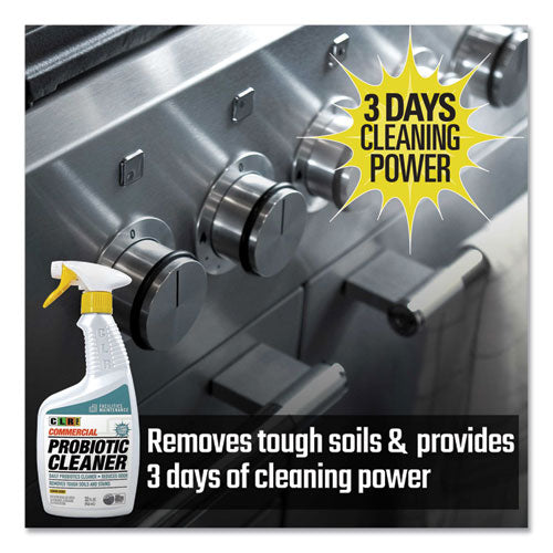 Image of CLR PRO® FMCPC326PRO Commercial Probiotic Cleaner, Lemon Scent, 32 Oz Spray Bottle, 6/carton