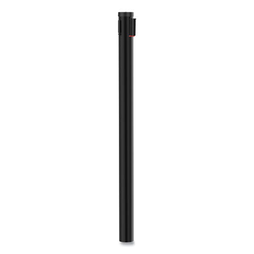 Image of Tatco 11611 Adjusta-Tape Crowd Control Posts Only, Steel, 40" High, Black, 2/box