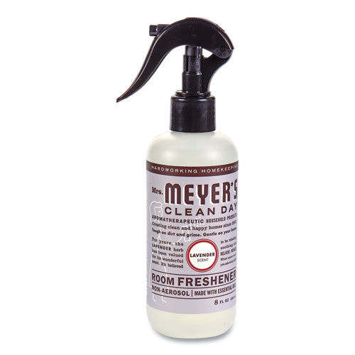 Image of Mrs. Meyer's® 670763 Clean Day Room Freshener, Lavender, 8 Oz, Non-Aerosol Spray, 6/carton