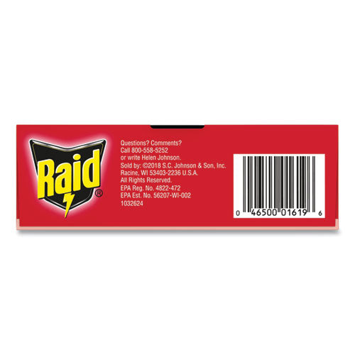 Image of Raid® 697330 Roach Baits, 0.7 oz Box, 6/Carton
