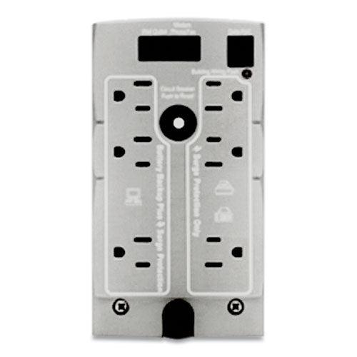 Image of APCÂ® BK350 Back-UPS CS Battery Backup System, 6 Outlets, 350 VA, 1,020 J