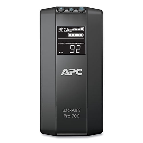 Image of APC® BR700G Br700g Back-Ups Pro 700 Battery Backup System, 6 Outlets, 700 Va, 355 J