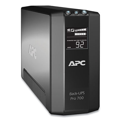 Image of APC® BR700G Br700g Back-Ups Pro 700 Battery Backup System, 6 Outlets, 700 Va, 355 J