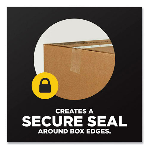 Image of Scotch® 3950 Box Lock Shipping Packaging Tape, 3" Core, 1.88" X 54.6 Yds, Clear