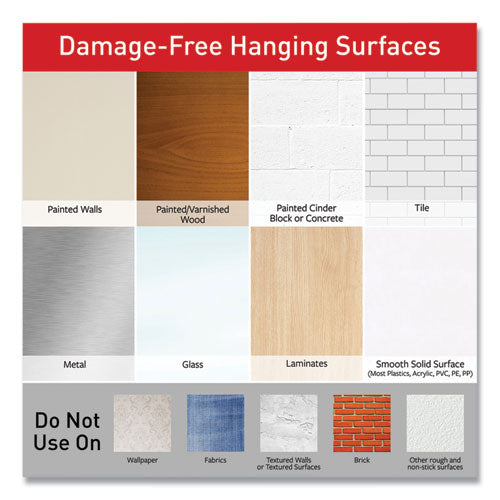 Image of Command 1706513NA Medium Wire Hooks, Metal Wire, Silver/White, Supports 2 lb, 13/Pack