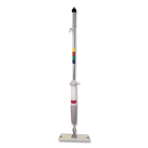 Image of O'Dell® BWMS-16 Advantage+ Bucketless Mop, 16" Frame, White/Silver Metal Handle