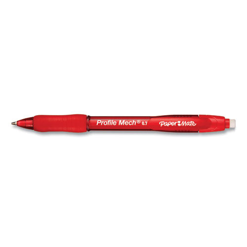 Image of Paper Mate® 2105703 Profile Mechanical Pencils, 0.7 Mm, Hb (#2), Black Lead, Assorted Barrel Colors, 4/pack