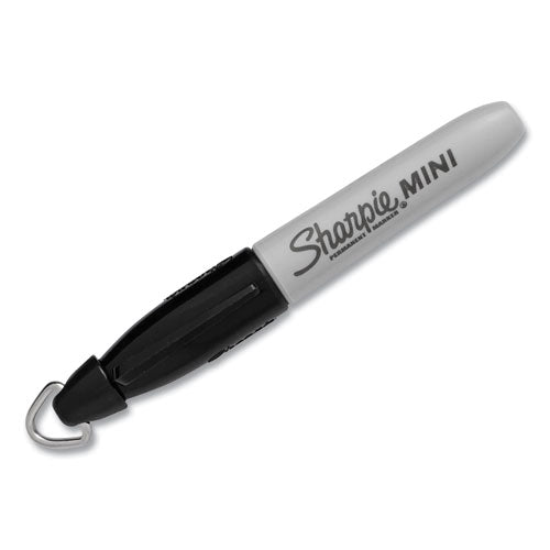 Image of Sharpie® 35124 Mini Permanent Marker, Fine Bullet Tip, Black, 72/pack