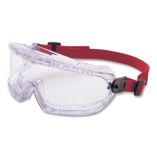 Image of Honeywell Uvex 11250800 V-Maxx Safety Goggles, Clear Anti-Fog Lens, Clear Frame