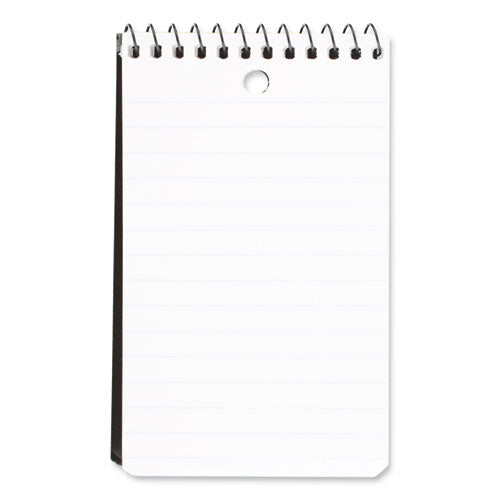 Image of Mead® 45354 Wirebound Memo Pad, Randomly Assorted Cover Colors, Medium/College Rule, (60) White 3 x 5 Sheets