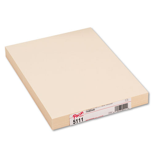 Image of Pacon® P5111 Heavyweight Tagboard, 12 X 9, Manila, 100/pack