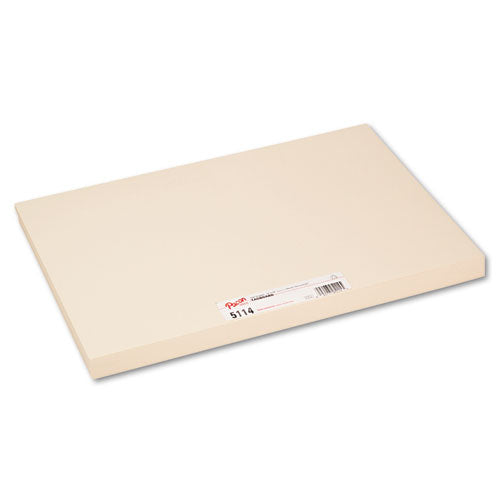 Image of Pacon® P5114 Heavyweight Tagboard, 12 X 18, Manila, 100/pack