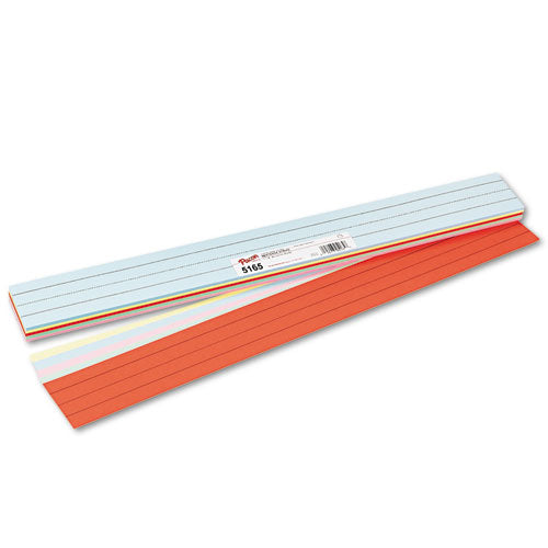 Image of Pacon® P5165 Sentence Strips, 24 X 3, Assorted Colors, 100/pack