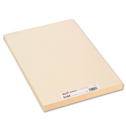 Image of Pacon® P5184 Medium Weight Tagboard, 12 X 18, Manila, 100/pack