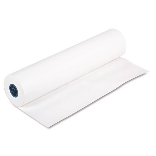 Image of Pacon® P5636 Kraft Paper Roll, 40 lb Wrapping Weight, 36" x 1,000 ft, White