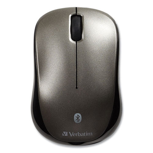Image of Verbatim® 98590 Bluetooth Wireless Tablet Multi-Trac Blue Led Mouse, 2.4 Ghz Frequency/30 Ft Wireless Range, Left/right Hand Use, Graphite