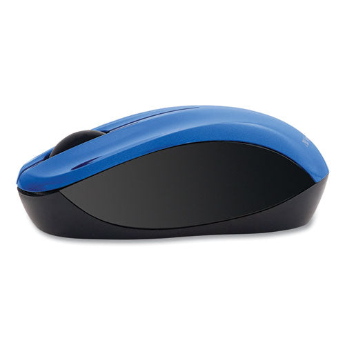 Image of Verbatim® 99770 Silent Wireless Blue Led Mouse, 2.4 Ghz Frequency/32.8 Ft Wireless Range, Left/right Hand Use, Blue