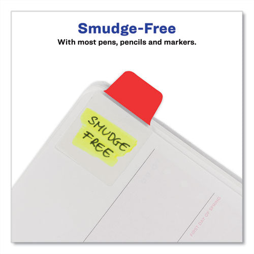 Image of Avery® 74763 Ultra Tabs Repositionable Tabs, Mini Tabs: 1" x 1.5", 1/5-Cut, Assorted Colors, 80/Pack