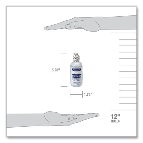 Image of PhysiciansCare® by First Aid Only® 7-006 First Aid Refill Components Disposable Eye Wash, 4 oz. Bottle