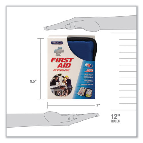 Image of PhysiciansCare® by First Aid Only® 90167 Soft-Sided First Aid Kit For Up To 25 People, 195 Pieces, Soft Fabric Case