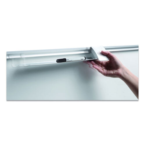 Image of MasterVision® GA0597830 Magnetic Dry Erase Calendar Board, Monthly Planning/Scheduling, 48" x 36", White Surface, Satin Aluminum Frame