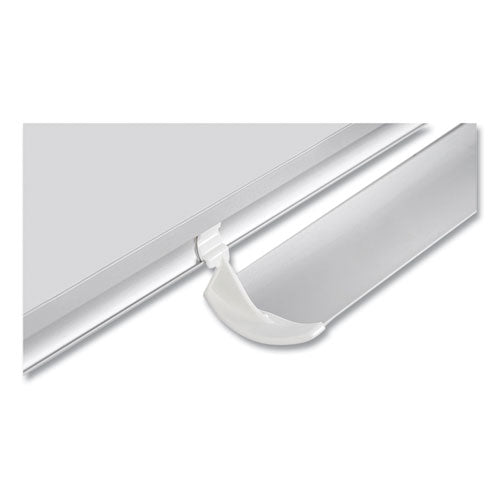 Image of MasterVision® GA03106830 Magnetic Dry Erase Calendar Board, 12-Month Planning/Scheduling, 36" x 24", White Surface, Satin Aluminum Frame