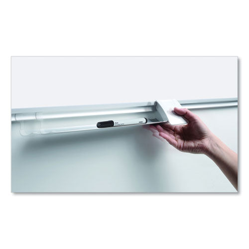Image of MasterVision® GA05106830 Magnetic Dry Erase Calendar Board, 12-Month Planning/Scheduling, 48" x 36", White Surface, Satin Aluminum Frame