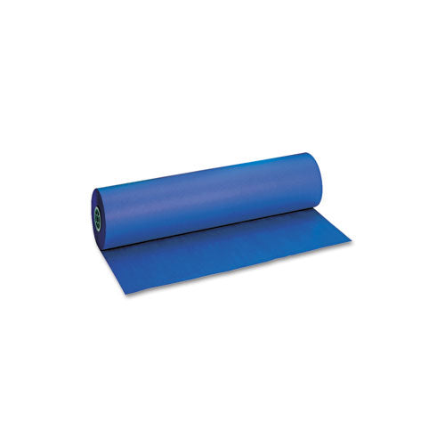 Image of Pacon® P101206 Decorol Flame Retardant Art Rolls, 40 lb Cover Weight, 36" x 1000 ft, Sapphire Blue