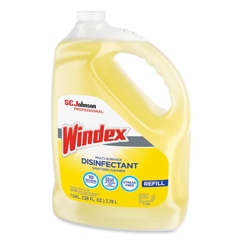 Image of Windex® 682265EA Multi-Surface Disinfectant Cleaner, Citrus, 1 Gal Bottle