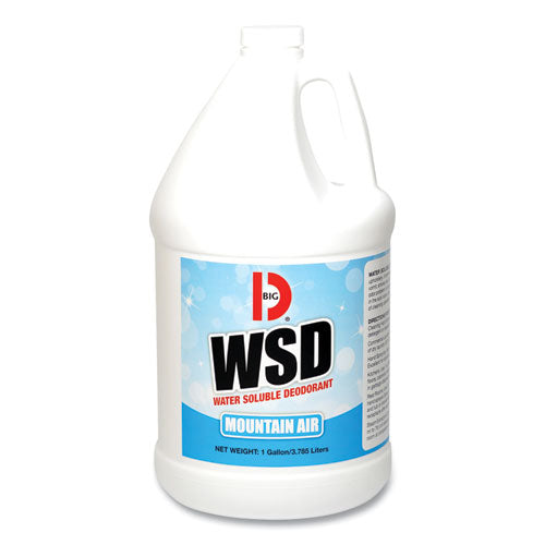 Image of Big D Industries 135800 Water-Soluble Deodorant, Mountain Air, 1 Gal Bottle, 4/carton