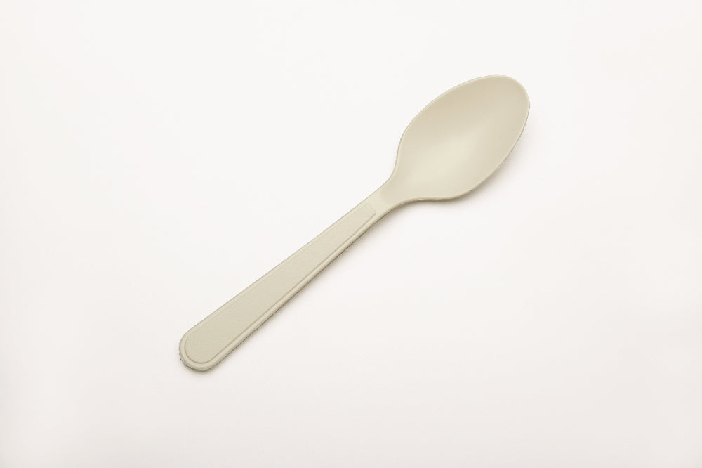 Image of SKILCRAFT® Spoon, Bioserve Cutlery, Tan