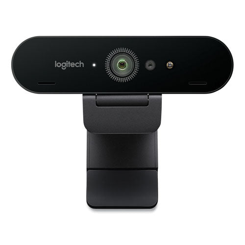 Image of Logitech® 960-001105 Brio Ultra Hd Webcam, 1920 Pixels X 1080 Pixels, Black