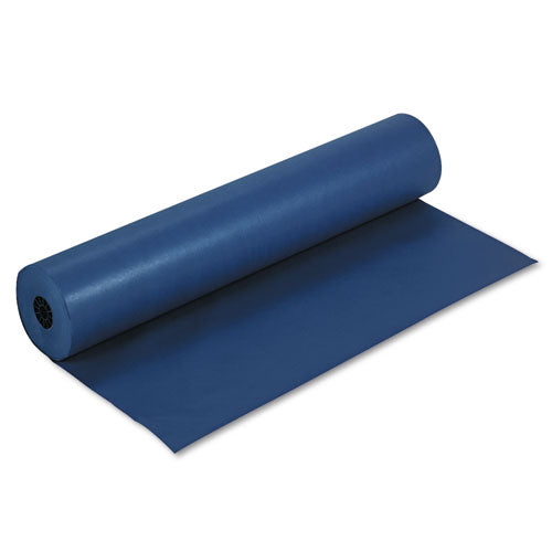 Image of Pacon® P0063180 Rainbow Duo-Finish Colored Kraft Paper, 35 lb Wrapping Weight, 36" x 1,000 ft, Dark Blue