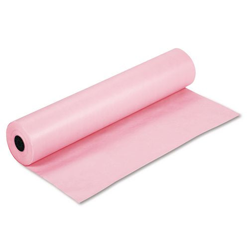 Image of Pacon® P0063260 Rainbow Duo-Finish Colored Kraft Paper, 35 lb Wrapping Weight, 36" x 1,000 ft, Pink