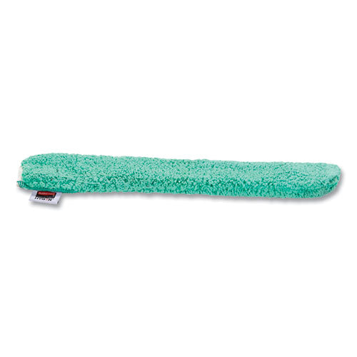 Image of Rubbermaid® Commercial HYGEN FGQ85100GR00 Hygen Quick-Connect Microfiber Dusting Wand Sleeve, 22.7" X 3.25"