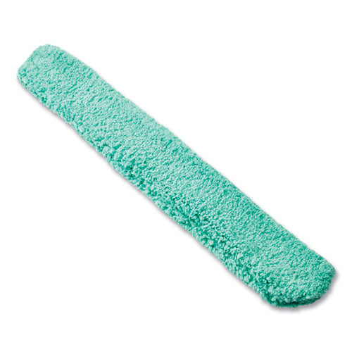 Image of Rubbermaid® Commercial HYGEN FGQ85100GR00 Hygen Quick-Connect Microfiber Dusting Wand Sleeve, 22.7" X 3.25"