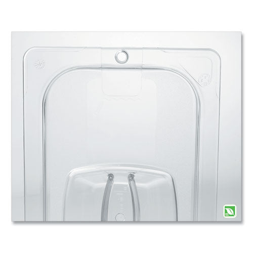 Image of Rubbermaid® Commercial FG331000CLR Food/Tote Box Lids, 12 x 18, Clear, Plastic