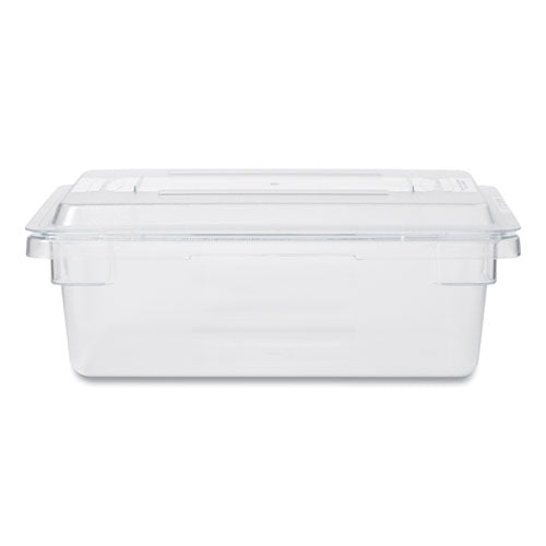 Image of Rubbermaid® Commercial FG331000CLR Food/Tote Box Lids, 12 x 18, Clear, Plastic