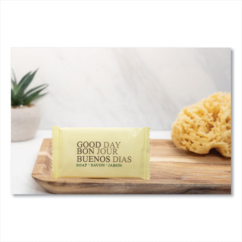 Image of Good Day 390075 Amenity Bar Soap, Pleasant Scent, # 3/4, 1,000/Carton