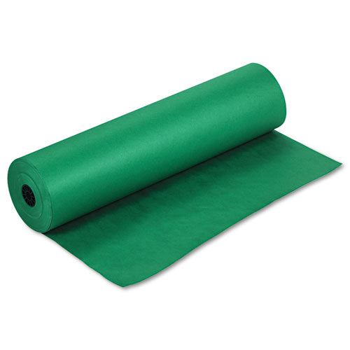 Image of Pacon® P0067141 Spectra ArtKraft Duo-Finish Paper, 48 lb Text Weight, 36" x 1,000 ft, Emerald Green