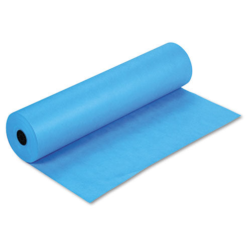 Image of Pacon® P0067171 Spectra ArtKraft Duo-Finish Paper, 48 lb Text Weight, 36" x 1,000 ft, Bright Blue