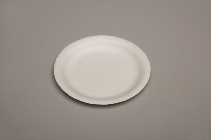 Image of SKILCRAFT® Paper Plates, Compostable, 6-1/2" Diameter