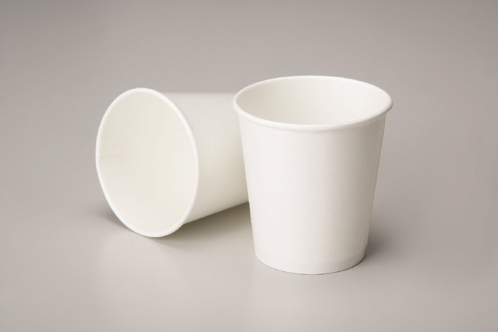 Disposable Paper Cup, Hot Liquids, 12 oz, White