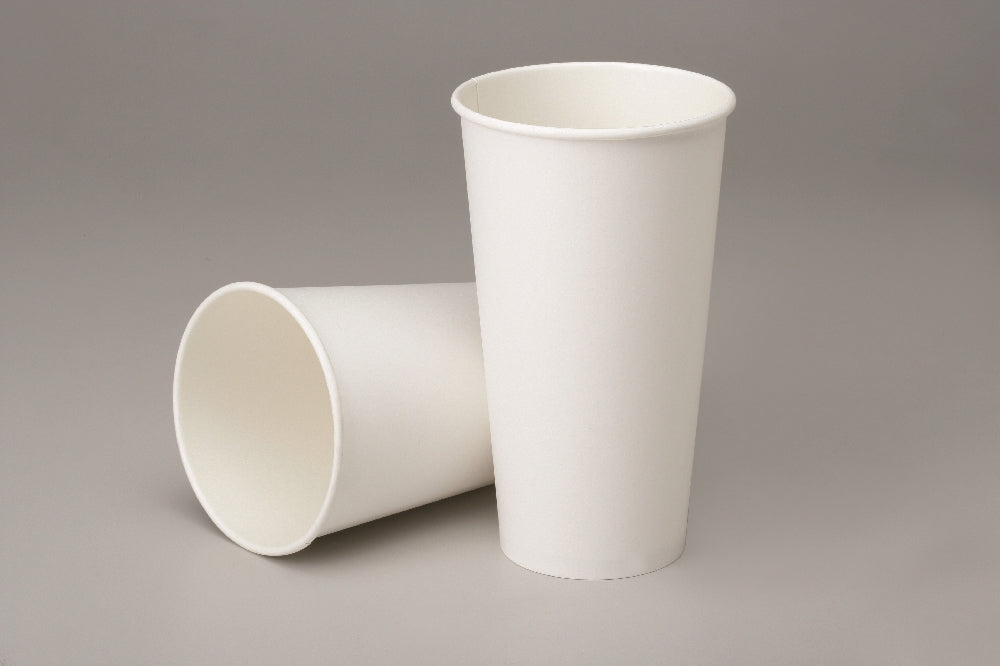 Image of SKILCRAFT® Disposable Paper Cup, Cold Beverage, Plastic Coated, 32 oz