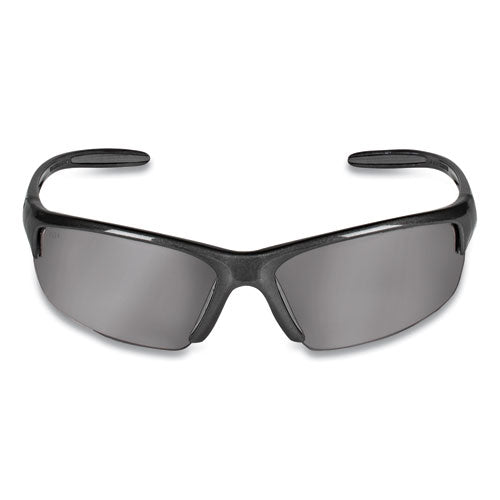 Image of KleenGuard KCC21297 Equalizer Safety Glasses, Gunmetal Half Frame, Smoke Dual Lens, 12/Box