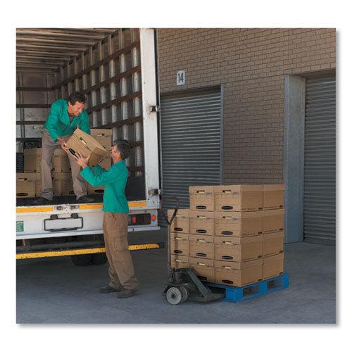 Image of Bankers Box® 7150001 Filing Box, Letter/legal Files, 13" X 16.25" X 12", Kraft, 25/carton