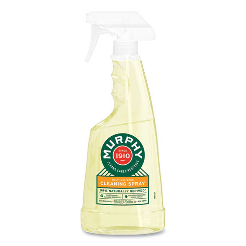 Image of Murphy® Oil Soap 101031 Spray Formula, All-Purpose, Orange, 22 Oz Spray Bottle, 9/carton