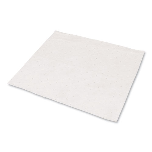 Image of HOSPECO® OSMABPWV Taskbrand Industrial Oil Only Sorbent Pad, 0.21 Gal, 15 X 18, 100/carton