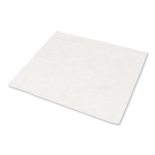 Image of HOSPECO® OSMABCPW Taskbrand Industrial Oil Only Sorbent Pad, 0.17 Gal, 15 X 18, 100/carton